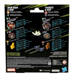 Beyblade - Collaboration Beyblade X Marvel Iron Man 4-80B vs. Thanos 4-60P