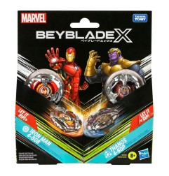 Beyblade - X Marvel Collab Iron Man 4-80B vs. Thanos 4-60P