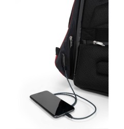 Ultimate Guard 2020 Exclusive - Sac à dos Ammonite Anti-Theft (Rouge)