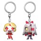 Hazbin Hotel - Pack 2 porte-clés POP! Charlie & Vaggie 4 cm