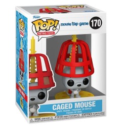 Hasbro - Mouse Trap POP! Games Vinyl Figure Caged Mouse 9 cm 9 cm