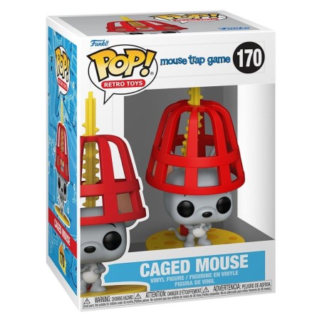Hasbro - Figurine POP! Souris en cage 9 cm