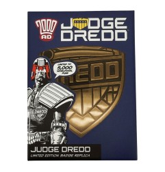 2000 AD - Replica Judge Dredd Badge Limited Edition
