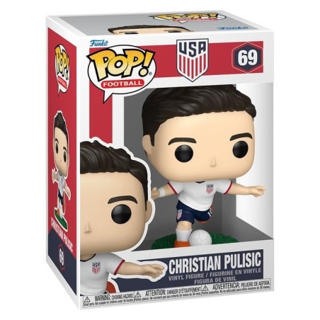 Football - Figurine POP! USA Christian Pulisic 9 cm