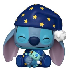 Lilo & Stitch - Figurine POP! Stitch en Pyjama Glow in the Dark 9 cm