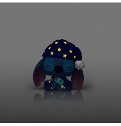 Lilo & Stitch - Figurine POP! Stitch en Pyjama Glow in the Dark 9 cm