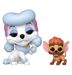 Oliver et Compagnie - Figurine POP & Buddy Georgette avec Tito 9 cm