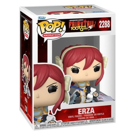 Fairy Tail - 100 Year Quest POP! Animation Vinyl Figures Erza 9 cm