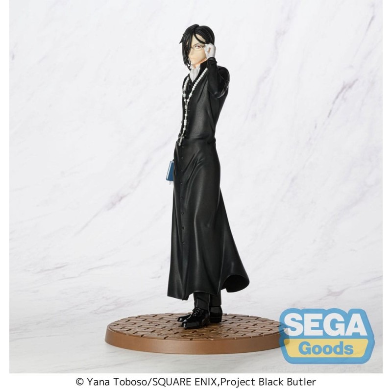 Black Butler - : Boarding School Arc Luminasta PVC Statue Sebastian Michaelis 22 cm