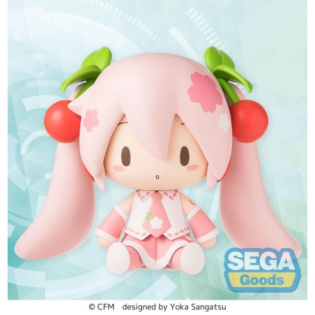 Hololive Production - Character Vocal Series 01: Hatsune Miku Fuwa Petit Chibi Figure Sakura Miku 8 cm