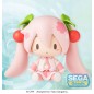 Hololive Production - Character Vocal Series 01: Hatsune Miku Fuwa Petit Chibi Figure Sakura Miku 8 cm