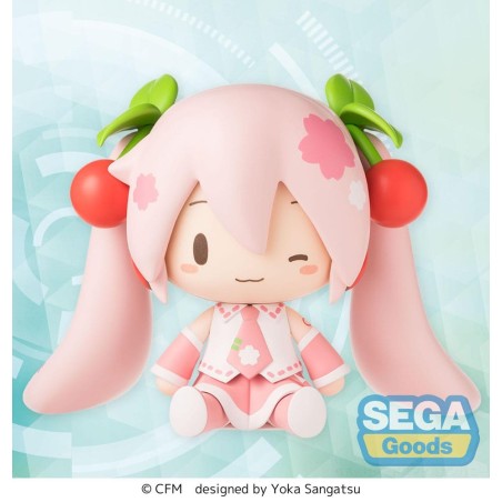 Hololive Production - Character Vocal Series 01: Hatsune Miku Fuwa Petit Chibi Figure Sakura Miku 8 cm