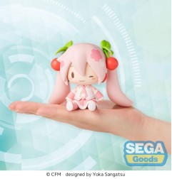 Character Vocal Series 01: Hatsune Miku - Figurine Fuwa Petit Chibi Sakura Miku 8 cm