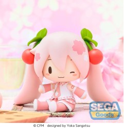 Character Vocal Series 01: Hatsune Miku - Figurine Fuwa Petit Chibi Sakura Miku 8 cm