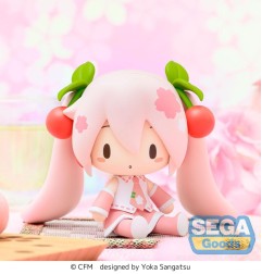 Hololive Production - Character Vocal Series 01: Hatsune Miku Fuwa Petit Chibi Figure Sakura Miku 8 cm