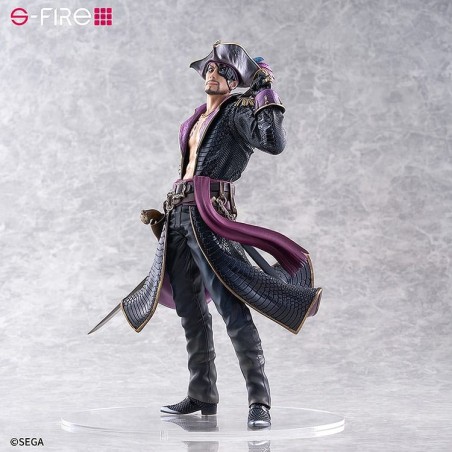Like a Dragon - : Pirate Yakuza in Hawaii S-Fire PVC Statue 1/7 Captain Majima (Goro Majima) 26 cm