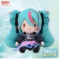 Character Vocal Series - 01: Hatsune Miku Fuwa Petit Plush Figure Hatsune Miku Punk! M 22 cm