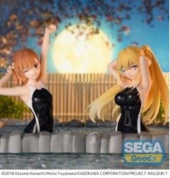 A Certain Scientific Railgun T - Statuette Thermae Utopia Mikoto Misaka 14 cm