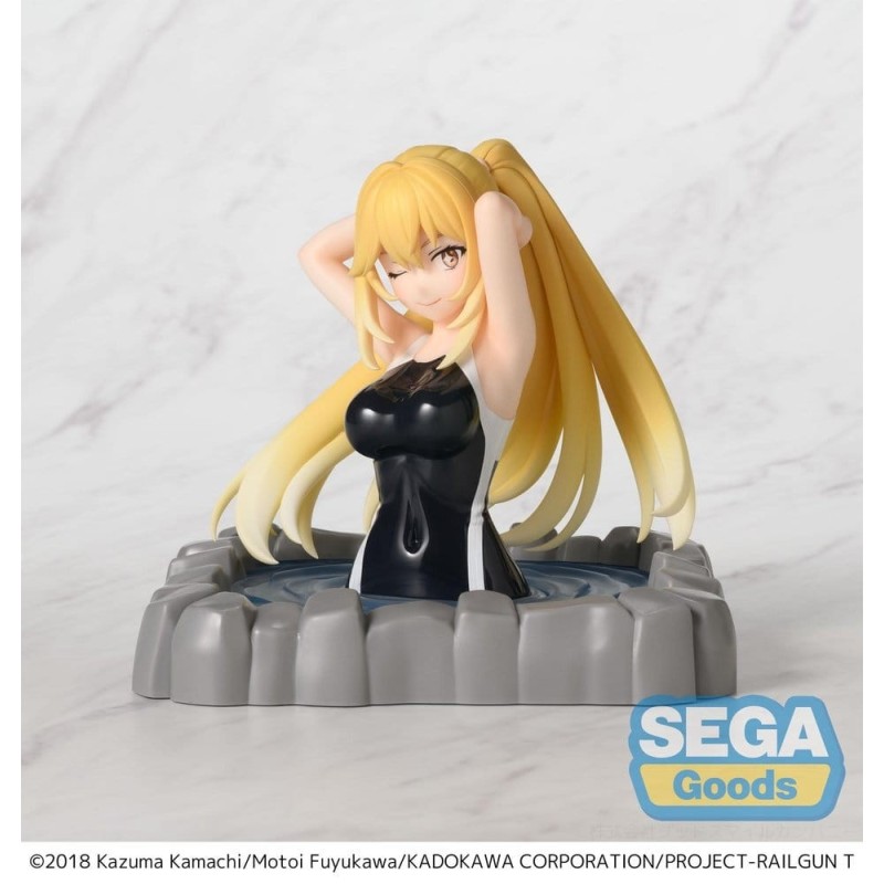 A Certain Scientific Railgun T - Statuette Thermae Utopia Misaki Shokuhou 14 cm
