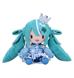 Character Vocal Series 01: Hatsune Miku - Peluche Fuwa Petit Hatsune Miku LAWSON 50th Anniversary Special LIVE L 30  cm