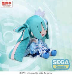 Character Vocal Series - 01: Hatsune Miku Fuwa Petit Plush Figure Hatsune Miku LAWSON 50th Anniversary Special LIVE L 30 cm