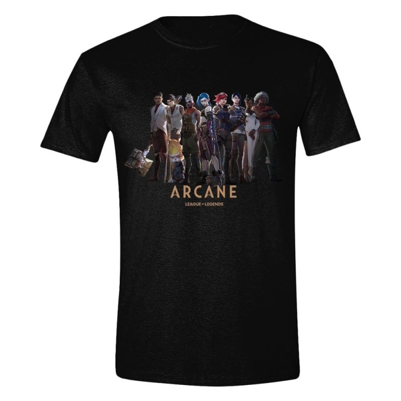 League of Legends - Arcane T-Shirt Characters Size L