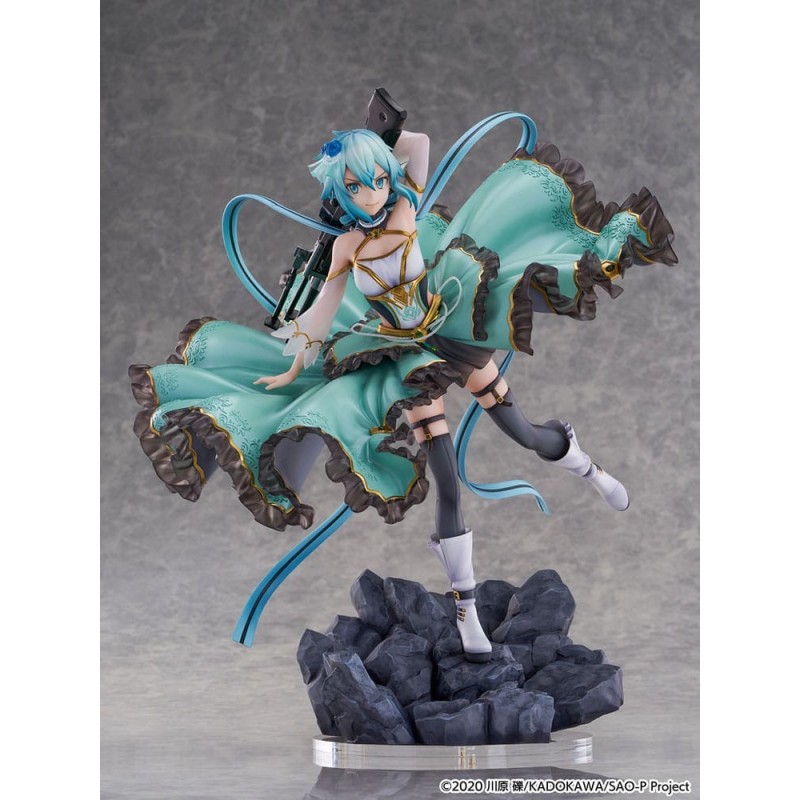 Sword Art Online - SHIBUYA SCRAMBLE FIGURE PVC Statue 1/7 Sinon Crystal Dress Ver. 29 cm