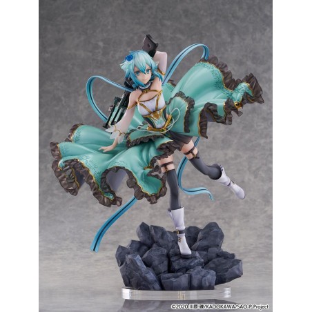Sword Art Online - Statuette SHIBUYA SCRAMBLE FIGURE 1/7 Sinon Crystal Dress Ver. 29 cm