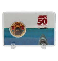 Jaws - Collectable Coin 50th Anniversary 24k Gold Plated Limited Edition