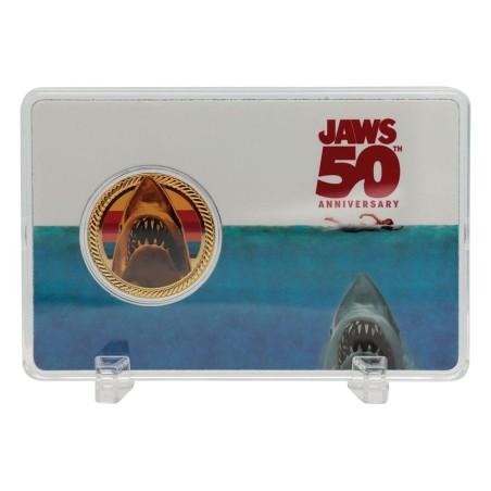 Jaws - Collectable Coin 50th Anniversary 24k Gold Plated Limited Edition