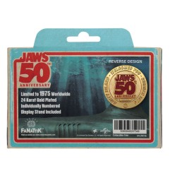 Les Dents de la Mer - Pièce de collection Les Dents de la Mer 50th Anniversary 24k Gold Plated Limited Edition