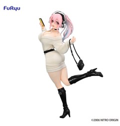 Super Sonico - Statuette Trio-Try-iT Winter Memory Ver. 21 cm