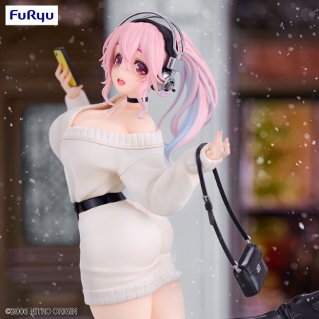 Super Sonico - Trio-Try-iT PVC Statue Winter Memory Ver. 21 cm