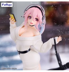 Super Sonico - Statuette Trio-Try-iT Winter Memory Ver. 21 cm