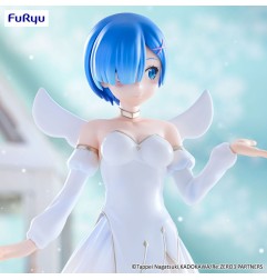 Re:Zero - - Starting Life in Another World BiCute Pure PVC Statue Rem Little Wings 25 cm