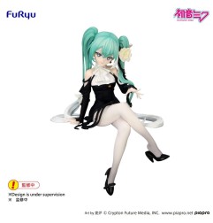 Hatsune Miku - Noodle Stopper PVC Statue Flower Fairy White Rose 14 cm