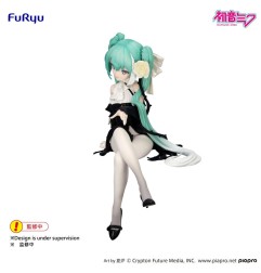 Hatsune Miku - Statuette Noodle Stopper Flower Fairy White Rose 14 cm