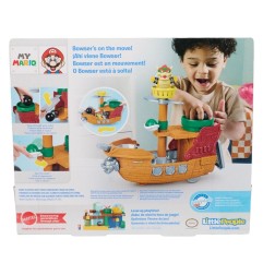 Super Mario - My Mario Little People Playset Bowser's Airship