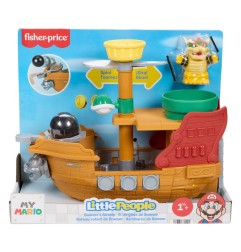 Super Mario - My Mario Little People Playset Bowser's Airship