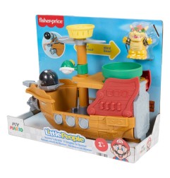 Super Mario - Playset My Mario Little People Vaisseau de Bowser