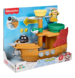 Super Mario - My Mario Little People Playset Bowser's Airship