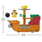 Super Mario - My Mario Little People Playset Bowser's Airship