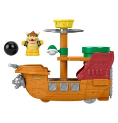 Super Mario - Playset My Mario Little People Vaisseau de Bowser