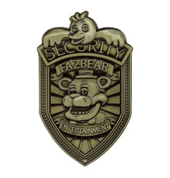 Five Nights at Freddy’s - Five Nights at Freddy's Replica Security Badge Antique Brass Edition