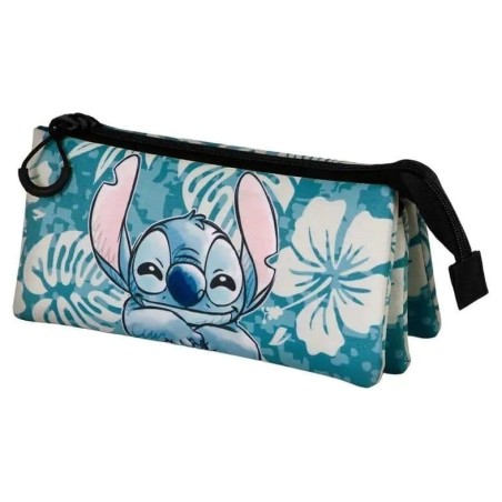 Lilo & Stitch - FAN Triple Pencil case 2.0 Aloha Blue