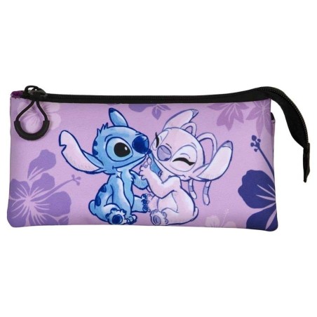 Lilo & Stitch - Triple trousse Lilo & Stitch FAN 2.0 Stitch & Angel Lilac