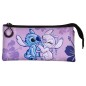 Lilo & Stitch - FAN Triple Pencil case 2.0 Stitch & Angel Lilac