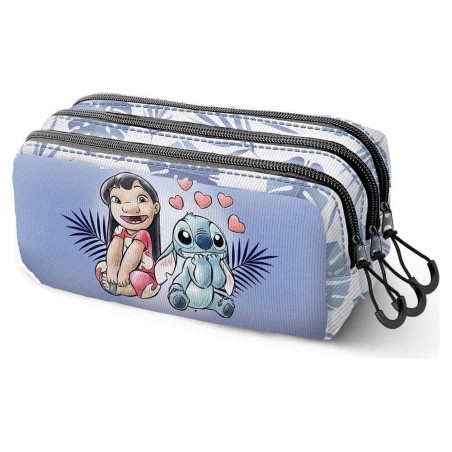Lilo & Stitch - Fan Trick Pencil case 2.2 Couple Lilac