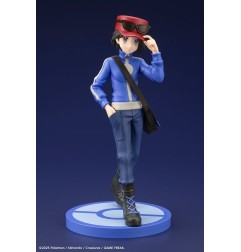 Pokémon - ARTFXJ Statue 1/8 Calem & Froakie 20 cm