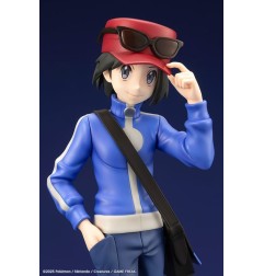 Pokémon - ARTFXJ Statue 1/8 Calem & Froakie 20 cm